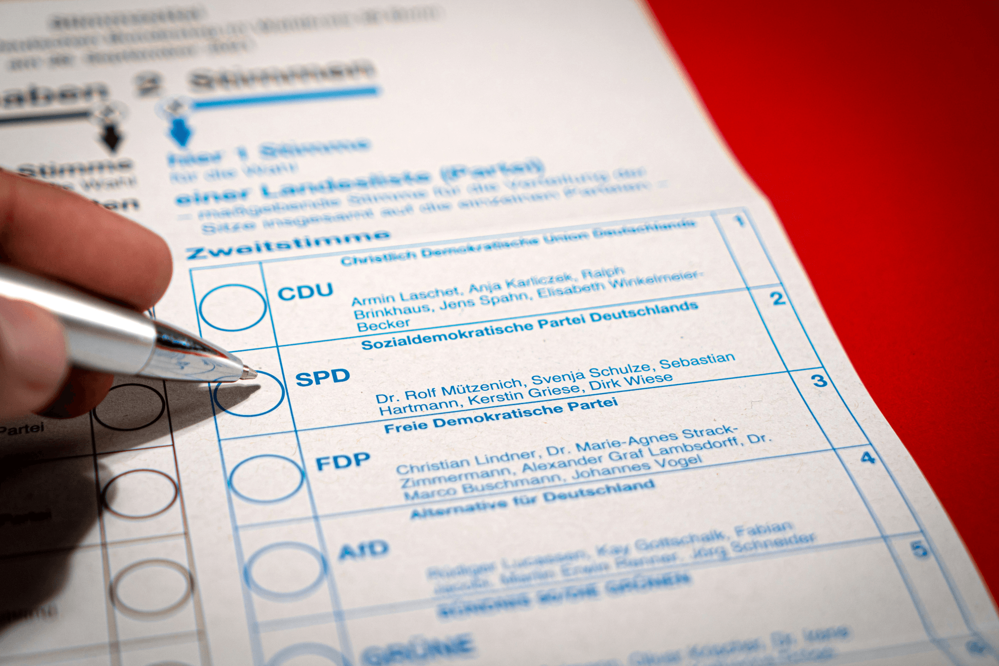can americans live in china - Visa application form being filled out